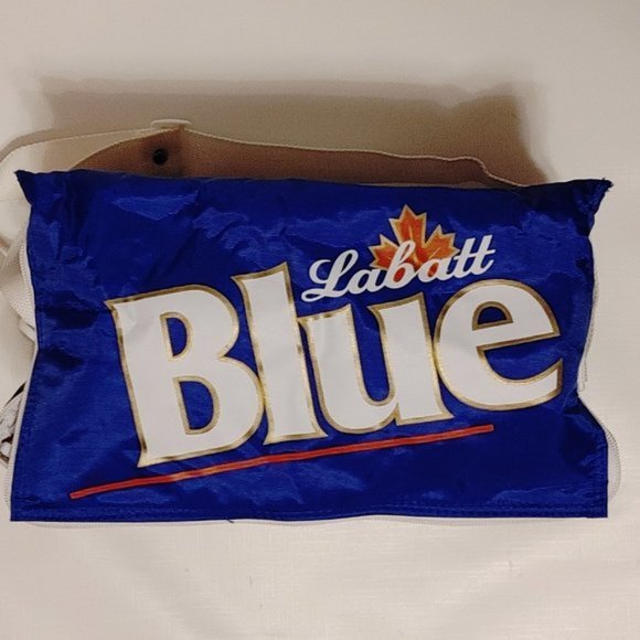 LABATT BLUE Cooler Bag Shoulder Strap Full Zip - Picture 3 of 7